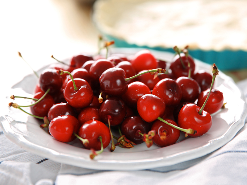 sour cherries